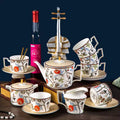 Good Quality Fine Bone China 45 % Tea Cup, Tea Pot, Creamer 15 pcs Tea Set