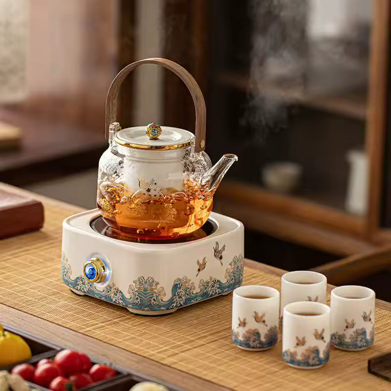 Electric Ceramic Stove Ceramic Tea Set Gift Box Ceramic Tea Set