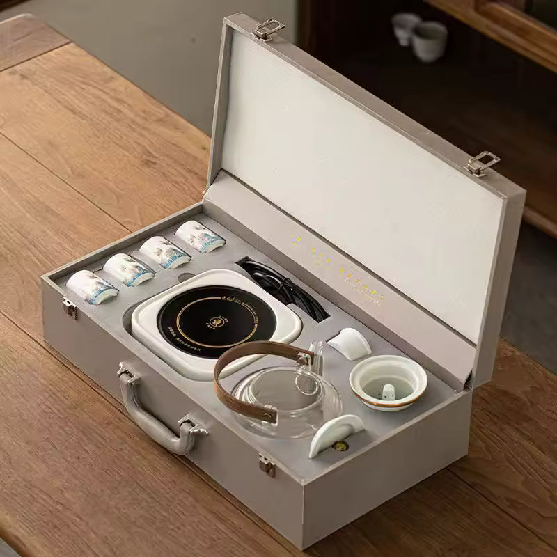 Electric Ceramic Stove Ceramic Tea Set Gift Box Ceramic Tea Set