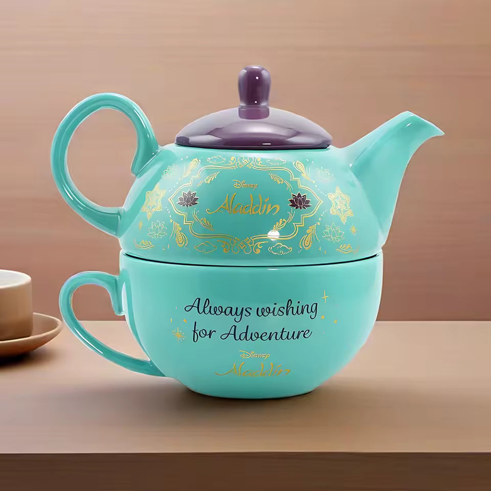 Ceramic TeaPot Set Tea Collectible Tea Accessories for Gifting or Home Use