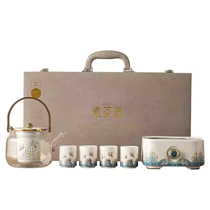 Electric Ceramic Stove Ceramic Tea Set Gift Box Ceramic Tea Set