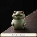 Cute Little Frog Tea Pet Ornament Personalized Tea Play Animal Figurine Zen Gongfu Tea Accessories Gift Home Decoration