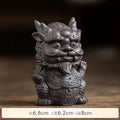 Creative Purple Clay Tea Pet Cute Zodiac Dragon Tea Table Decoration Tea Sets Zen Gongfu Tea Accessories